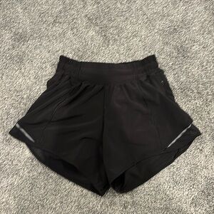 Black lululemon shorts